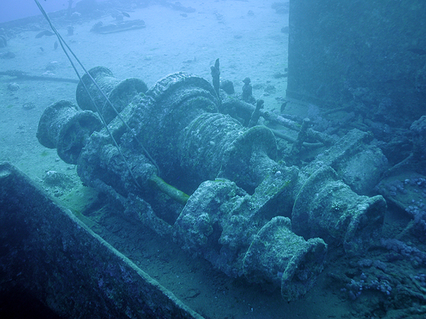 SS Thistlegorm на дне