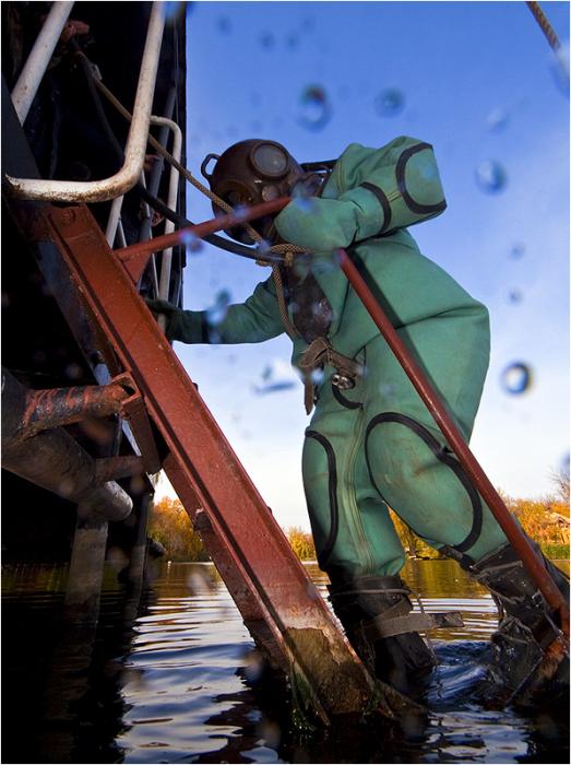 Водолазный полигон...